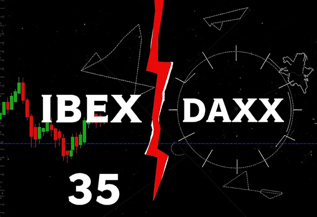 España: evolución del IBEX 35 frente al DAX en un entorno de tipos altos